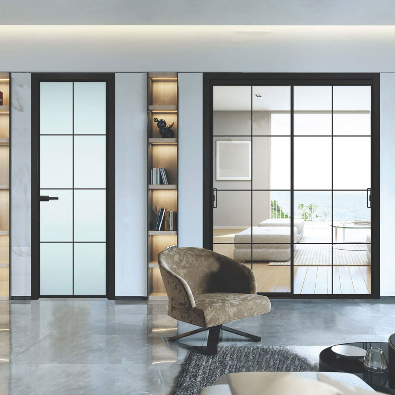 遵义珐琅黑定制厨房推拉门佛山吊趟门窄框推拉门厂家代理